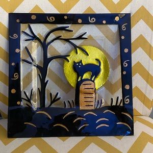 Absolutely gorgeous Halloween glass tray/plate (11)